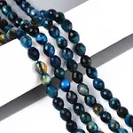 Natural Dyed Tiger Eye Beads Strands