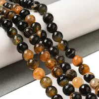 Natural Agate(Dyed & Heated) Beads Strands