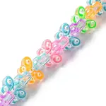 Transparent Glass Beads Strands