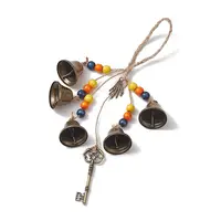 Halloween Iron Protective Witch Bells for Doorknob Hanging Ornaments