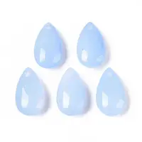 5Pcs Transparent Glass Beads