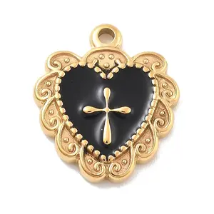 304 Stainless Steel Enamel Pendants