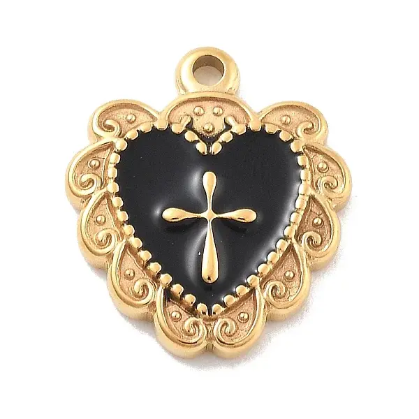 304 Stainless Steel Enamel Pendants