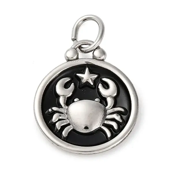 304 Stainless Steel Enamel Pendants