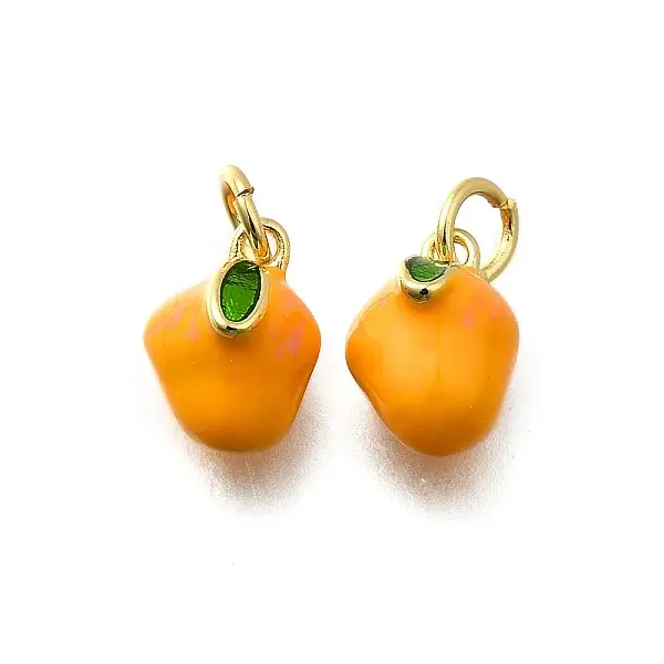 Brass Enamel Pendants