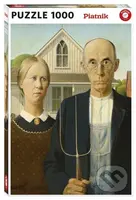 Wodd: Americká gotika - puzzle z kategorie Umělecké