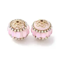 Handmade Resin Indonesia Round Beads