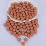 Round Silicone Focal Beads