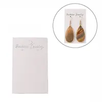 Paper Earring Display Card