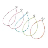 Glass Seed Beaded Necklace