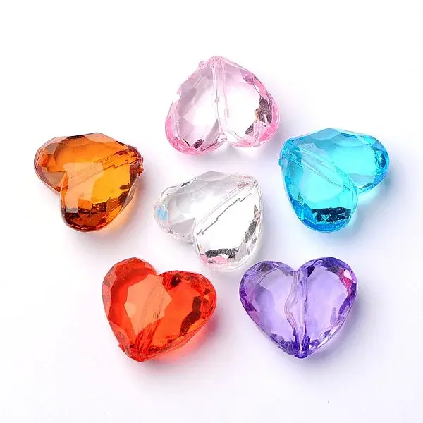 Transparent Acrylic Beads