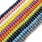 Porcelain Rondelle Beads