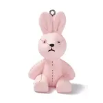 Opaque PVC Plastic Big Pendants