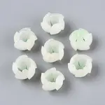 Flower Acrylic Bead Caps