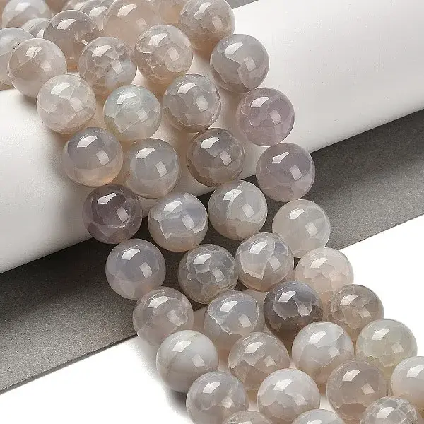 Dyed Natural Agate Beads Strands