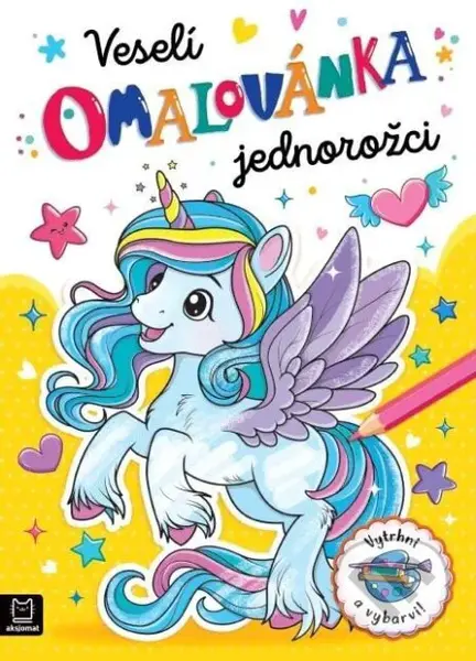 Veselí jednorožci (Omalovánka) - kniha z kategorie Omalovánky