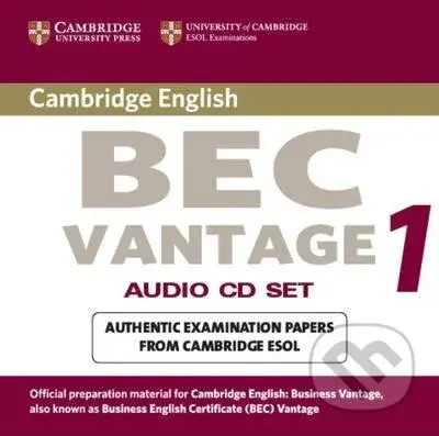 Cambridge BEC Vantage Audio CD Set (2 CDs) (Practice Tests from the University of Cambridge Local Examinations Syndicate)