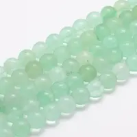 Natural Green Fluorite Beads Strands