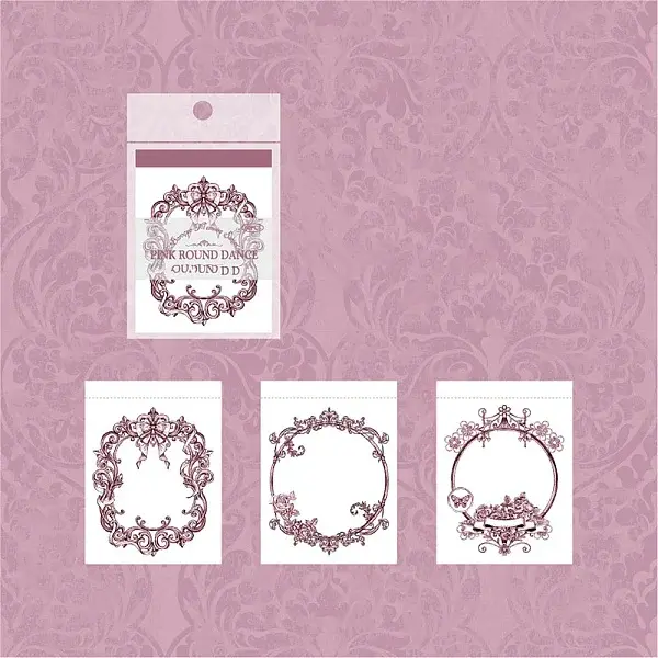 Writable Scrapbook Paper Flower Pads Book