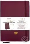 Notes Luxi linky A5 lamino bordó