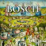 NOTIQUE nástěnný poznámkový kalendář Hieronymus Bosch 2026