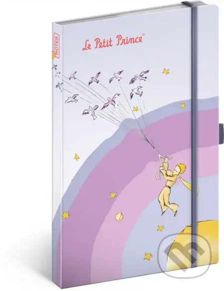 Notes Le Petit Prince – My Planet (linkovaný s gumičkou na uzavření)