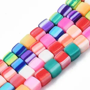 Handmade Polymer Clay Beads Strands