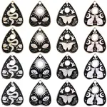 32Pcs 8 Styles Alloy Enamel Pendants