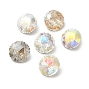 K5 Glass Rhinestone Buttons