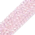 Electroplate Glass Beads Strands