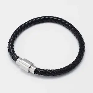 Braided Leather Cord Bracelets