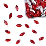 Pointed Back Glass Rhinestone Cabochons