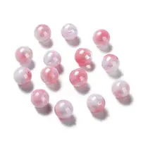 Two Tone Opaque Acrylic Beads