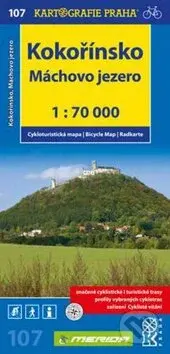 Kokořínsko, Máchovo jezero 1:70 000 (Cykloturistická mapa č. 107)