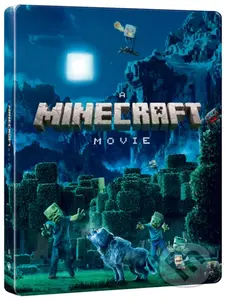 Minecraft vo filme 2BD - steelbook - motiv Night Scene s plastovým rukávom - film z kategorie Dobrodružné filmy
