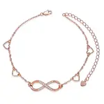 925 Sterling Silver Link Anklets