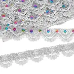 Sparkle Triangle Polyester Lace Ribbons