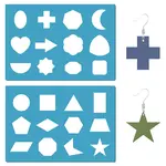 Acrylic Earring Handwork Template