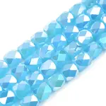 Electroplate Glass Beads Strands