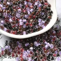 Transparent Glass Round Seed Beads