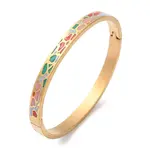 304 Stainless Steel Hinged Bangles for Women