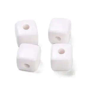 Opaque Acrylic European Beads
