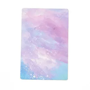 Cardboard Earring Necklace Display Cards