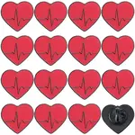 30Pcs Heart Enamel Pin