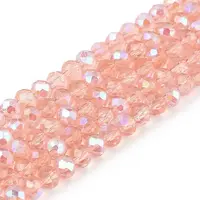 Electroplate Glass Beads Strands