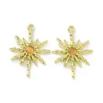 Rack Plating Alloy Cat Eye Pendants