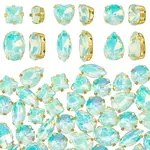 106pcs 6 Style Sew On Rhinestone