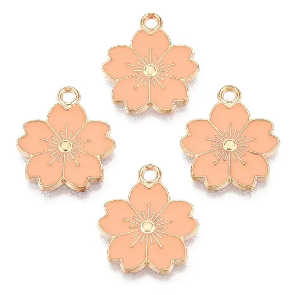 Alloy Enamel Pendants