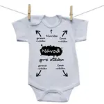 Boodyy Body s krátkym rukávom Návod pre otecka 98 (2-3 roky)