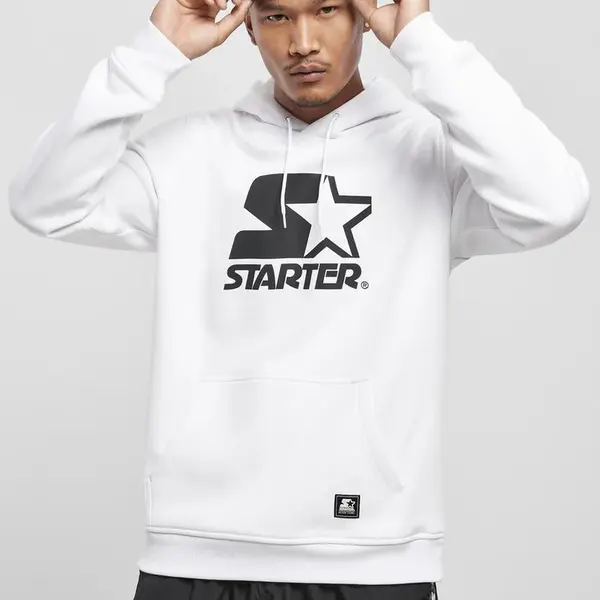 Starter The Classic Logo Hoody bílá